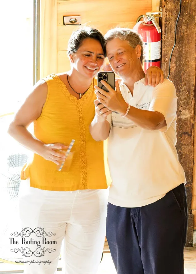 Guests at Dirty Tea at Dirty Water Distillery in Plymouth, Massachusetts