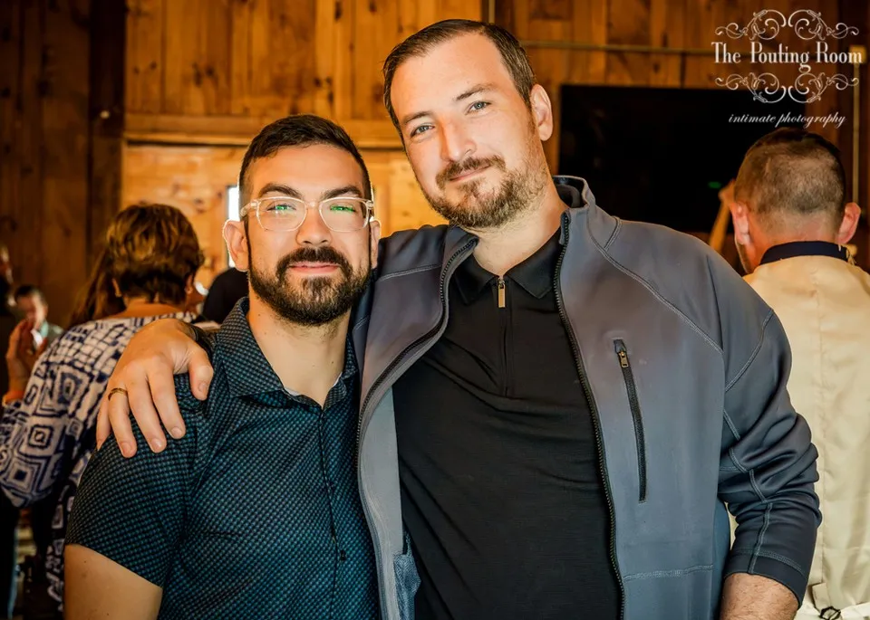 Guests at Dirty Tea at Dirty Water Distillery in Plymouth, Massachusetts
