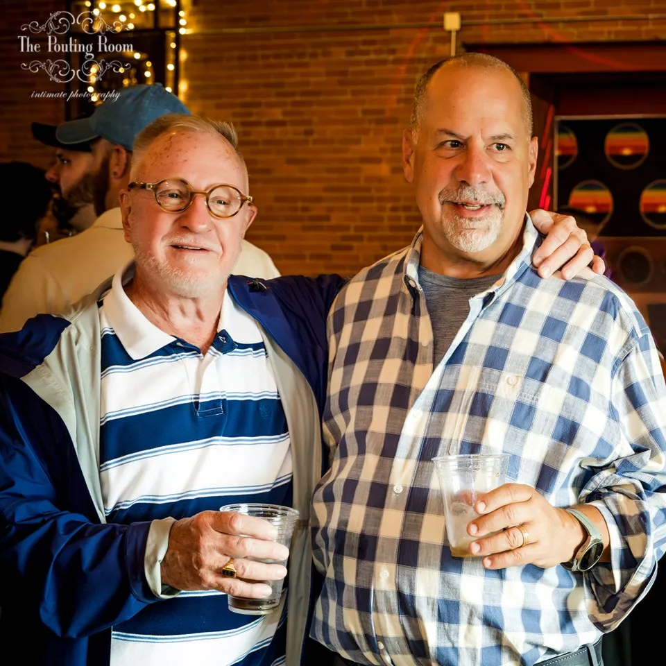 Guests at Dirty Tea at Dirty Water Distillery in Plymouth, Massachusetts