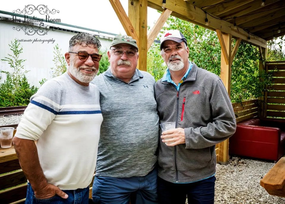 Guests at Dirty Tea at Dirty Water Distillery in Plymouth, Massachusetts