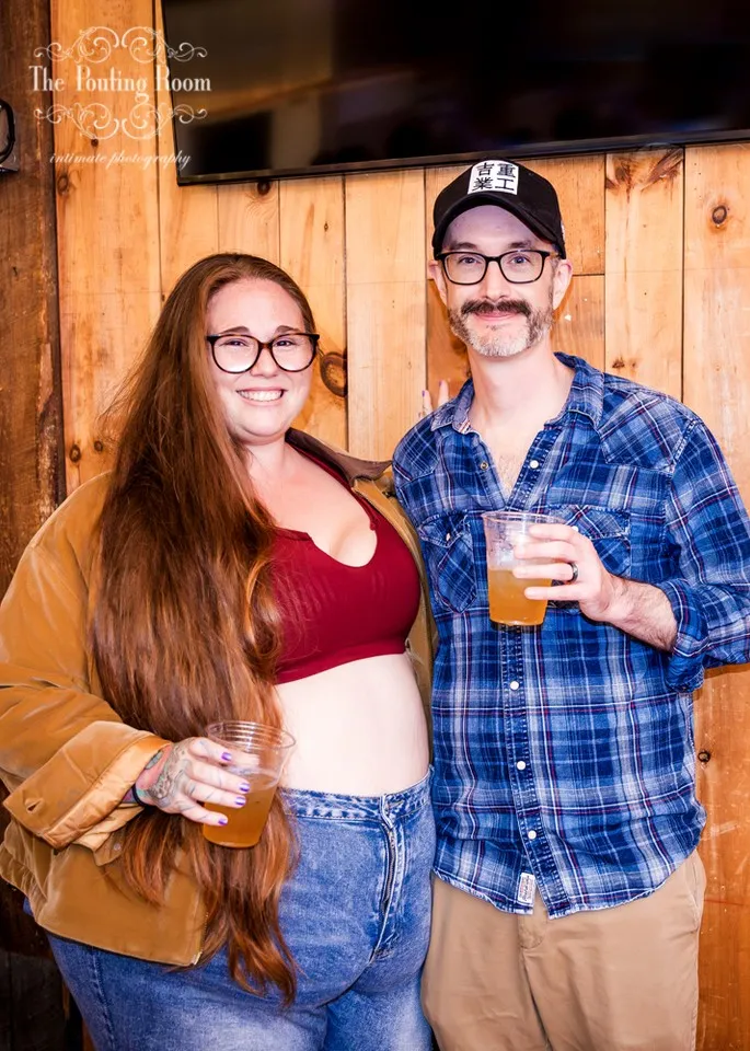 Guests at Dirty Tea at Dirty Water Distillery in Plymouth, Massachusetts